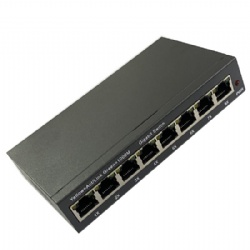 8P12V Gigabit Switch DLED